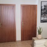 Puerta realizada por carpintería Madermas